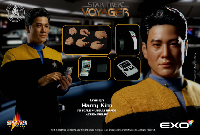 Star Trek Ensign Harry Kim 1/6 Scale Action Figure by EXO 6 dans Jouets et jeux  à Ville de Montréal