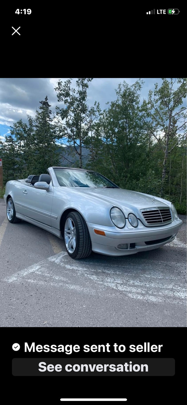 2003 Mercedes Benz CLK320 in Cars & Trucks in Calgary