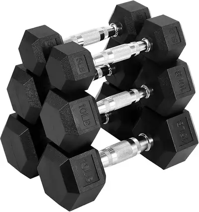 Brandnew Hex Steel Dumbbells & Metal Racks for Sale, View more