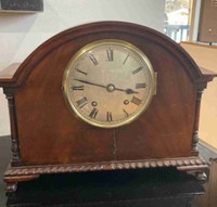 Old Edwardian English Smiths Empire Clock 
