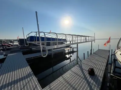 Get ready for spring 2019 FLOE Industries VSD 5000 Fits Pontoons or Tri-toons 5000lbs. 24v Motor wir...