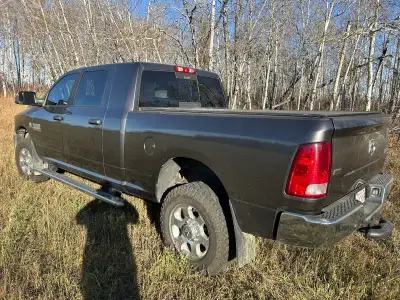 Low mileage 2018 ram 3500. Husky liner floor mats, duratrack tires.. slip tank plumbed into main tan...