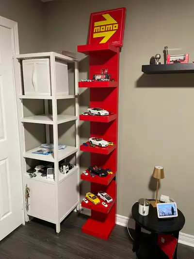 Red IKEA Shelf, View more