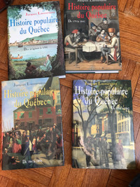 Livres histoire du Québec- Lacoursière