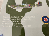 Supermarine Spitfire MK IX, Die Cast, 1:72, Gemini Aces