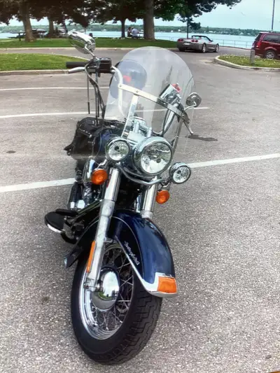Too old to ride, too young to die ! Owner 76 years old.. 2012 Harley Davilson Heritafe Soft Tail. Mi...