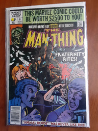 Man-Thing Comic Book