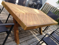 Outdoor Table: Herringbone with X-leg