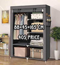 43 Inch Wardrobe Storage Closet Portable Closet Storage Organize