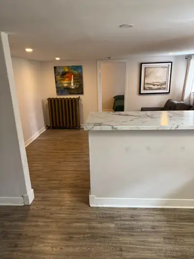 One Bedroom, Living Room, Kitchen, Laundry, Parking, Snow Removal, Private Entrance, Internet. Close...