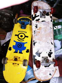 TWO  OLDER SKATE  BOARDS