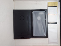 Vesgo cellphone case kit with tempered glass for 7/8 Plus black