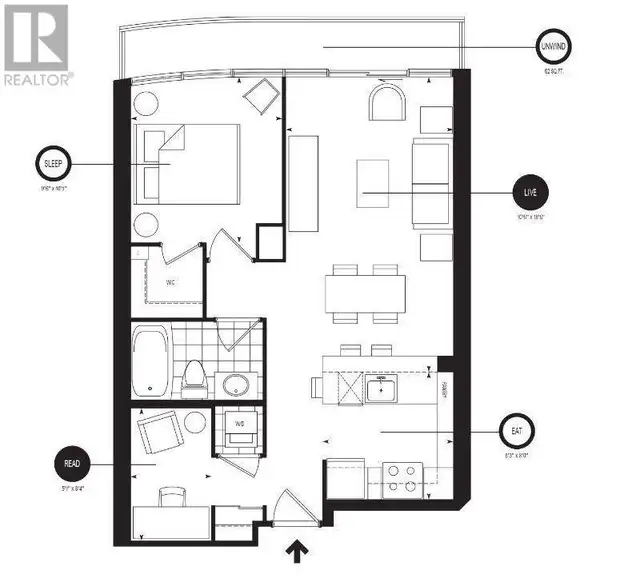 1 BD and Den in Yonge/Carlton for Rent $2450
