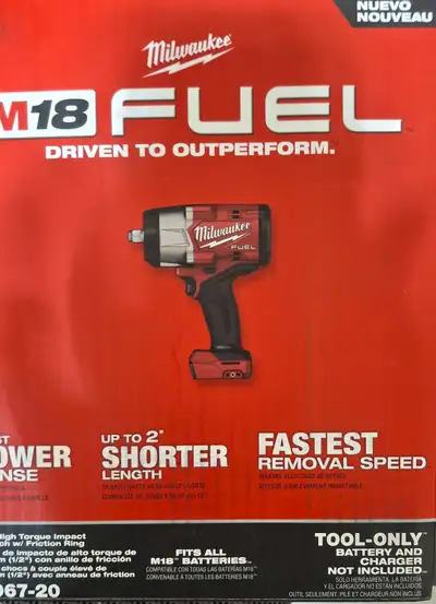 Milwaukee impact wrench 2967-20, View more