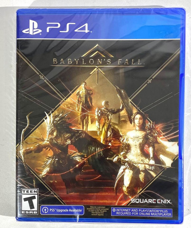 Babylon’s Fall PS4 New and Sealed in Sony Playstation 4 in Markham / York Region