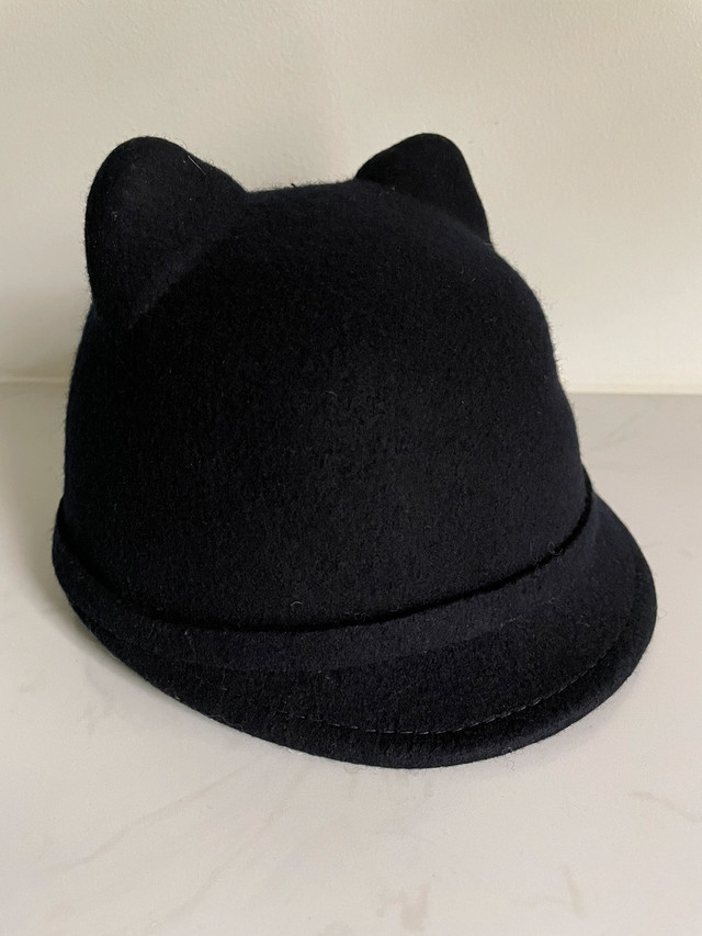 Zara Kids Cat Ear Hat (52 cm circumference) - Navy in Clothing - 5T in City of Toronto - Image 2