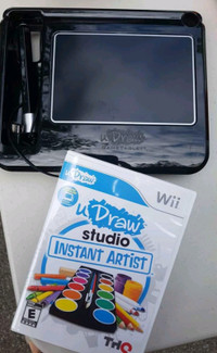 Wii Game Tablet and U Draw Studio