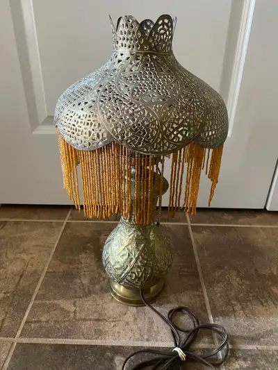 Brass Metal lamp, View more