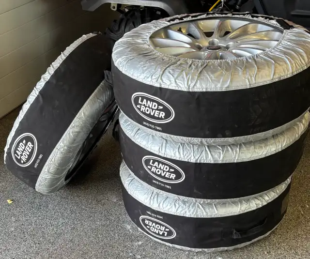 4 new Pirelli Scorpion Winter tires on Range Rover OEM Rims. in Tires & Rims in Calgary - Image 2