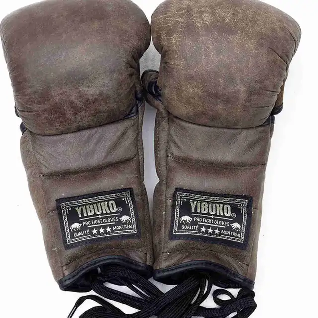 Yibuko Lace-Up MMA Gloves – Vintage Brown – Brand New in Other in Ottawa - Image 2