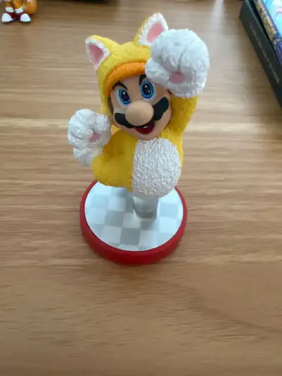 Cat Mario amiibo for switch