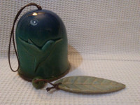 Ceramic Clay Hummingbird Bell Wind Chime