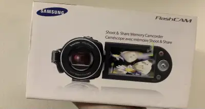 Samsung FlashCAM Memory Camcorder, View more