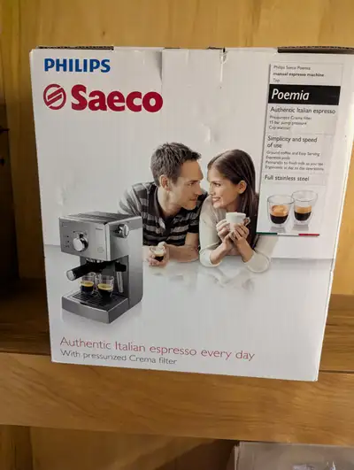 Philip Saeco Espresso Machine, View more
