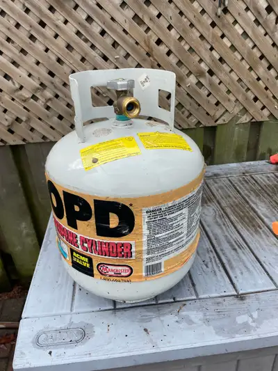 empty propane tank, View more