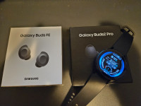 Samsung Galaxy Watch 4 Buds 2 pro & Buds Fe