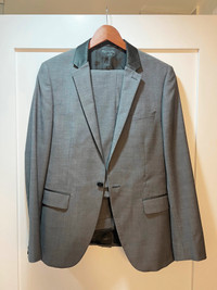Topman Grey Suit Size 38R