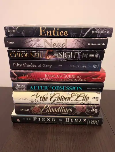 Vampire and Fantasy books novels Richelle Mead + Carrie Jones, View more