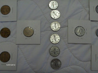 Coins - Victory Nickels 1945 Silver coloured