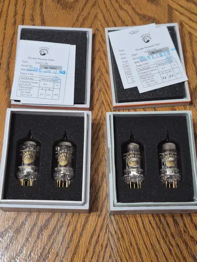 12AX7 and 12AU7 tubes, View more