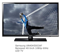 Samsung 40" TV & mobile table