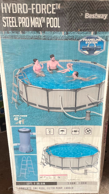 Above Ground Steel-Pool *New in Box* in Water Sports in Kitchener / Waterloo