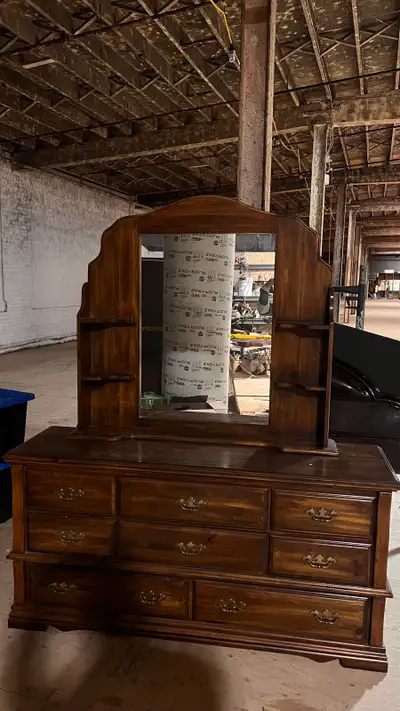 Solid Wood 8-Drawer Dresser, View more
