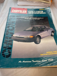 CHILTON 1990 - 93 CHRYSLER COLT / VISTA REPAIR MANUAL # M1546