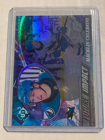 2024-25 Upper Deck UD3 hockey- Macklin Celebrini RC, View more