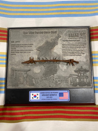 Limited Edition -  Korean War wire fence from the DMZ 