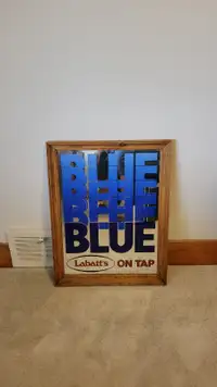 Labatt Blue Retro Vintage Mirror\Sign