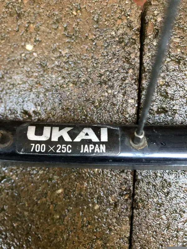 700C quick release front tire rim UKAI made in Japan $40 in Frames & Parts in City of Toronto - Image 7