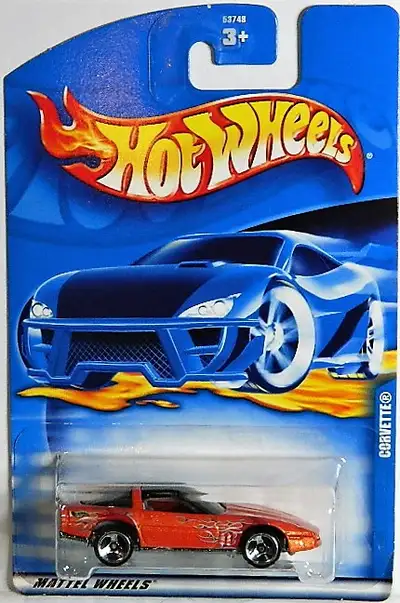 Hot Wheels 1/64 scale 80s Corvette diecast new sealed, $5 each. Pickup in north Ajax, shipping extra...