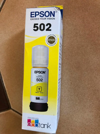 EPSON INK:  Yellow, 502, Black 127 XL