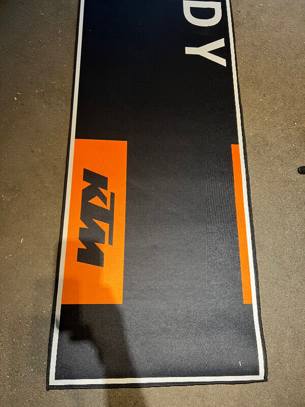 KTM Ready to Race paddock carpet garage mat display rug Ducati Other