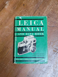 Leica Manual and Data Book by Morgan and Lester hardcover book