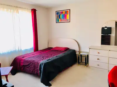 SPACIOUS BRIGHT FURNISHED ROOM IN A LARGE HOUSE
