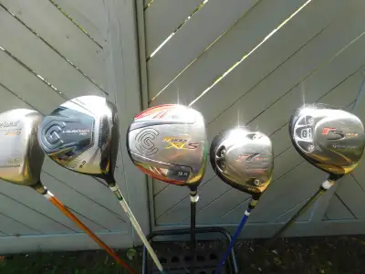 CLEVELAND DRIVERS AND TAYLORMADE DRIVERS, View more