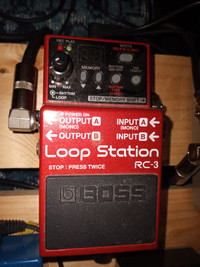 Boss RC-3 Loop Station pedal