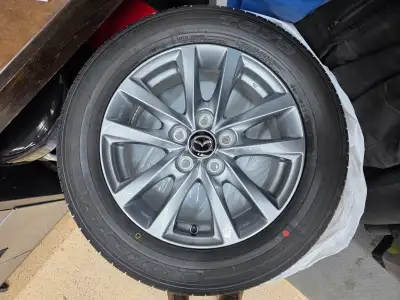 Selling Brand New Set of Toyo Proxes A37 All Season Tires and Mazda 16 inch OEM Rims with Tire Press...